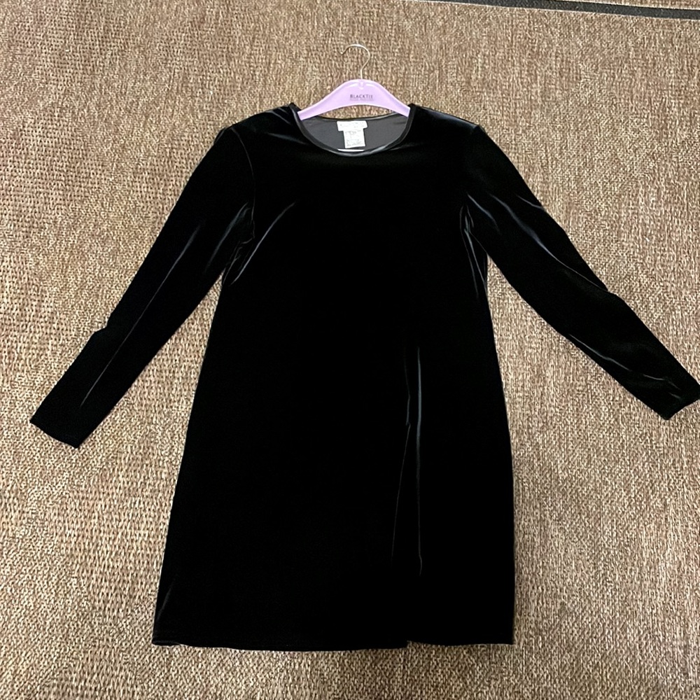 Black Velvet Dress